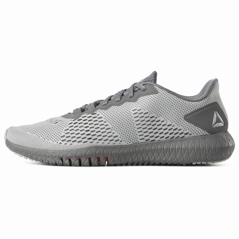 Adidasi Training Reebok Flexagon Barbati Gri Inchis/Gri Romania VE4380UJ